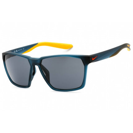 Nike Unisex Sunglasses - Matte Noise Aqua Rectangular Frame | MAVERICK EV1094 440 ,