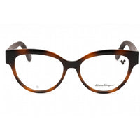 Salvatore Ferragamo Women's Eyeglasses - Tortoise Cat Eye Full Rim Frame | SF2957E 240 ,