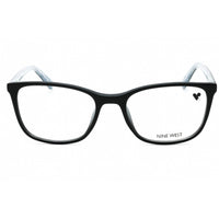 Nine West Women's Eyeglasses - Black Acetate Square Shape Full Rim Frame | NW5150 001 ,