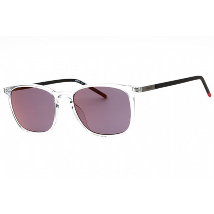 Hugo Men's Sunglasses - Grey Plastic Square Shape Full Rim Frame | HG 1268/S 0KB7 AO ,