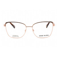 Anne Klein Women's Eyeglasses - Rose Gold Cat Eye Full Rim Metal Frame | AK5094 770 ,
