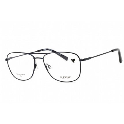 Flexon Men's Eyeglasses - Navy Metal Full Rim Frame | FLEXON H6065 410 ,