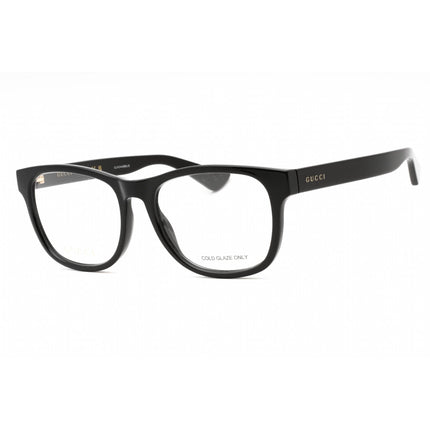 Gucci Men's Eyeglasses - Black Injected Propionate Square Full Rim Frame | GG1344O 005 ,