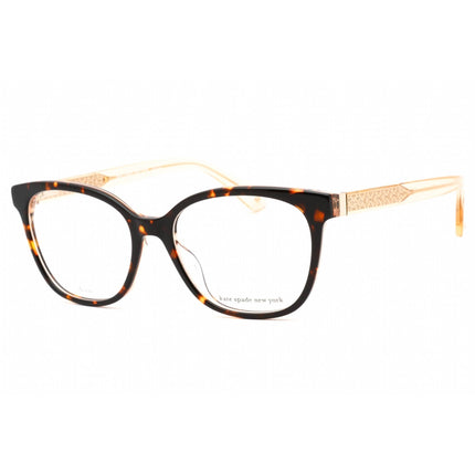 Kate Spade Women's Eyeglasses - Havana Cat Eye Plastic Full Rim Frame | PAYTON 0086 00 ,