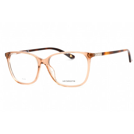 Liz Claiborne Women's Eyeglasses - Beige Crystal Plastic Cat Eye Frame | L 657 SD9 ,