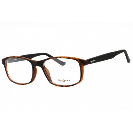 Pepe Jeans Men's Eyeglasses - Tortoise/Black Plastic Rectangular Frame | PJ3146 C1 ,