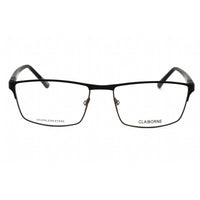 Liz Claiborne Men's Eyeglasses - Black Ruthenium Metal Rectangular | CB 264 0RZZ 00 ,