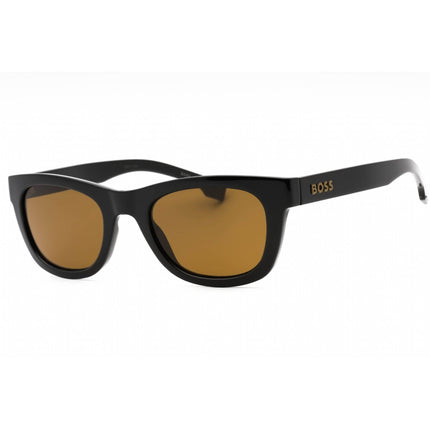 Hugo Boss Men's Sunglasses - Black Beige Full Rim Plastic Frame | BOSS 1649/S 00WM 70 ,