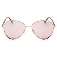 Tom Ford Women's Sunglasses - Gold Plastic Aviator Shape Full Rim Frame | FT1028 32Z ,
