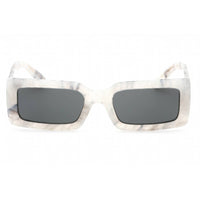 Dolce & Gabbana Women's Sunglasses - Grey Marble Rectangular Frame | 0DG4416 342887 ,