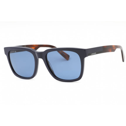 Lacoste Unisex Sunglasses - Blue Lens Metal Square Shape Full Rim Frame | L996S 400 ,
