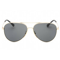Emporio Armani Men's Sunglasses - Gold Frame Dark Grey Lens | 0EA2149D 337187 ,