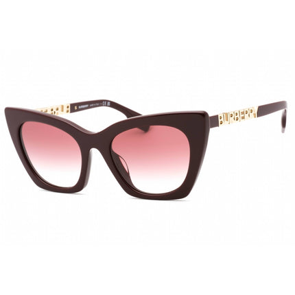 Burberry Women's Sunglasses - Bordeaux Cat Eye Shape Full Rim Frame | 0BE4372U 39798H ,