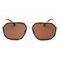 Dolce & Gabbana Men's Sunglasses - Gold/Havana Metal Pilot Frame | 0DG2285 02/73 ,