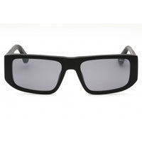 Police Men's Sunglasses - Matte Black Plastic Rectangular Full Rim Frame | SPLL13 703X ,