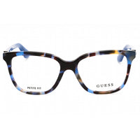 Guess Women's Eyeglasses - Blue/Other Plastic Full Rim Cat Eye Frame | GU2937-N 092 ,