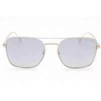 Tom Ford Women's Sunglasses - Shiny Rose Gold Frame Mirrored Smoke Lens | FT0680 28C ,