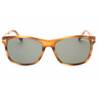 Tom Ford Women's Sunglasses - Dark Brown/Other Plastic Rectangular Frame | FT0698 50N ,