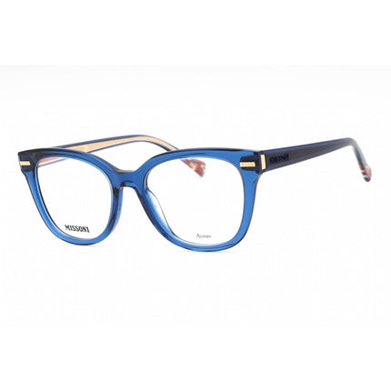 Missoni Women's Eyeglasses - Blue Plastic Cat Eye Full Rim Frame | MIS 0071 0PJP 00 ,