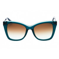 Calvin Klein Women's Sunglasses - Petrol Acetate Cat Eye Full Rim Frame | CK22530S 432 ,