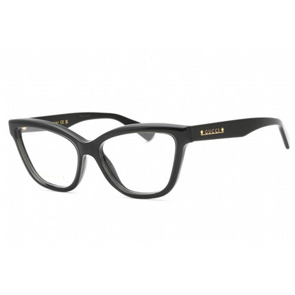 Gucci Women's Eyeglasses - Black Cat Eye Full Rim Plastic Frame | GG1589O 001 ,
