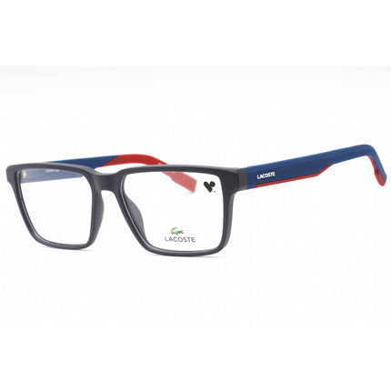 Lacoste Men's Eyeglasses - Blue Plastic Rectangular Shape Full Rim Frame | L2924 400 ,