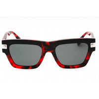 Versace Women's Sunglasses - Top Black/Red Havana Square Full Rim | 0VE4464 545787 ,