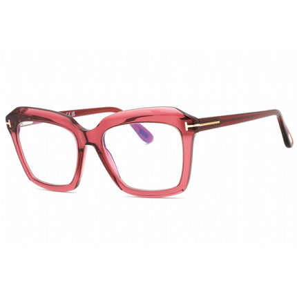 Tom Ford Women's Eyeglasses - Red/Other Plastic Cat Eye Full Rim Frame | FT5847-B 068 ,