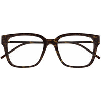 Saint Laurent Women's Eyeglasses - Havana Acetate/Metal Frame Demo Lens | SLM48OAF 003 ,