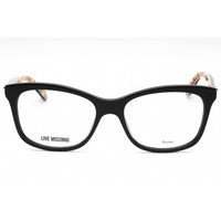 Moschino Love Women's Eyeglasses - Black Plastic Cat Eye Full Rim | MOL517 0807 00 ,