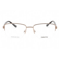 Liz Claiborne Men's Eyeglasses - Light Brown Metal Rectangular Frame | CB 262 TUI ,