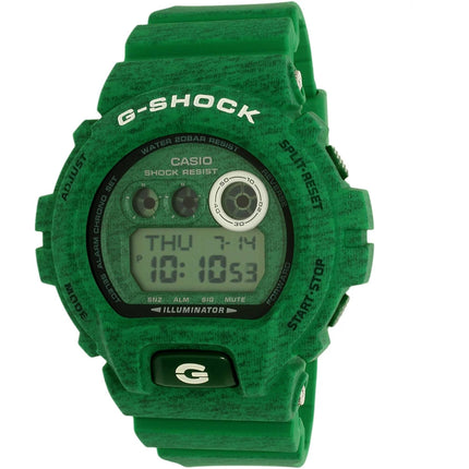 Casio Men's Watch - G-Shock World Time Digital Dial Green Resin Strap | GDX6900HT-3 ,