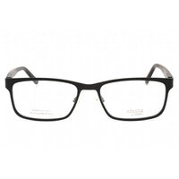 Elasta Men's Eyeglasses - Matte Black Rectangular Full Rim Frame | E 3128 0003 00 ,