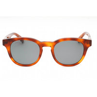 Lacoste Men's Sunglasses - Blonde Havana Plastic Round Full Rim Frame | L6006S 218 ,