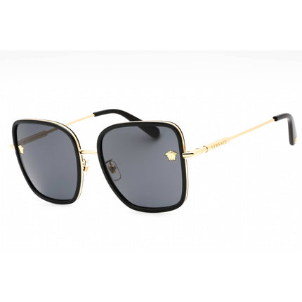Versace Women's Sunglasses - Black Metal Full Rim Square Shape Frame | 0VE2247D 143887 ,