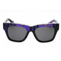 Burberry Women's Sunglasses - Check Violet Plastic Square Frame | 0BE4424 411387 ,