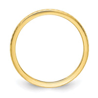 14K Gold 1.2mm Twisted Wire Pattern Stackable Band | STK22-120Y ,