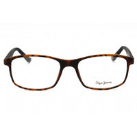 Pepe Jeans Men's Eyeglasses - Tortoise/Black Plastic Rectangular Frame | PJ3146 C1 ,