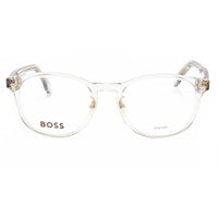 Hugo Boss Men's Eyeglasses - Grey Oval Frame Clear Demo Lens | BOSS 1479/F 0KB7 00 ,