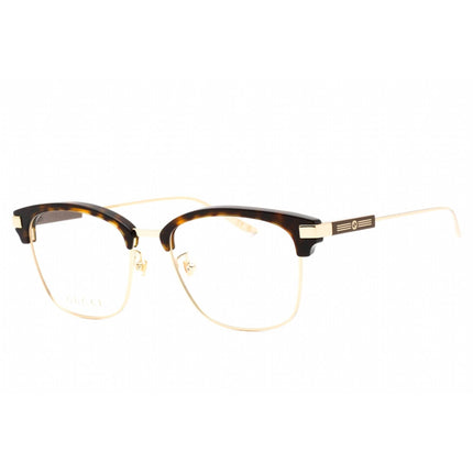 Gucci Men's Sunglasses - Havana/Gold Cat Eye Full Rim Plastic Frame | GG1439OK 002 ,