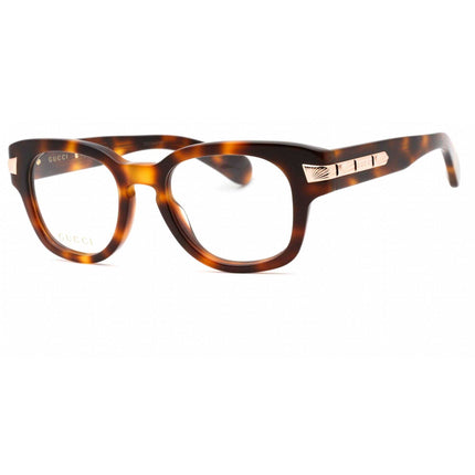 Gucci Men's Eyeglasses - Havana Cat Eye Full Rim Plastic Frame | GG1518O 002 ,