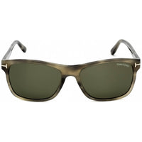 Tom Ford Men's Sunglasses - Light Brown/Other Plastic Rectangular Frame | FT0698 47N ,