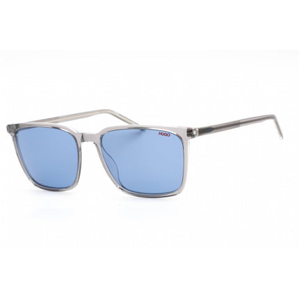 Hugo Men's Sunglasses - Grey Crystal Rectangular Full Rim Frame | HG 1096/S 0CBL KU ,