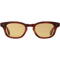 Garrett Leight Unisex Sunglasses - Vintage Burnt Tortoise Acetate | LO-B VINBRT/PMP ,