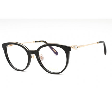 Chopard Men's Eyeglasses - Shiny Black Plastic Oval Full Rim Frame | VCH331S 0700 ,