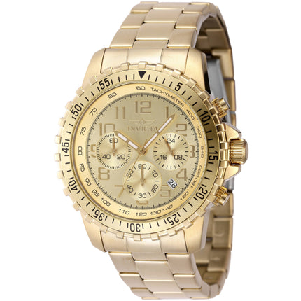 Invicta Men's Watch - Specialty Quartz Chronograph Yellow Gold Steel Bracelet | 48379 ,