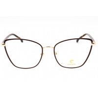 Carrera Women's Eyeglasses - Matte Burgundy Gold Metal Frame | CARRERA 3039 0E28 00 ,