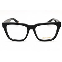 Roberto Cavalli Women's Eyeglasses - Black Acetate Square Full Rim | VRC026M 0700 ,