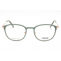 Polaroid Core Unisex Eyeglasses - Green Cat Eye Full Rim Frame | Pld D 351 01ED 00 ,