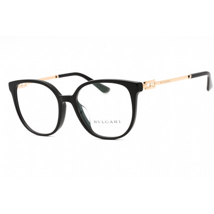 Bvlgari Women's Eyeglasses - Black Plastic Full Rim Cat Eye Shape Frame | 0BV4212F 501 ,